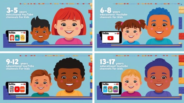 Top Educational YouTube Channels for Kids by Age Group