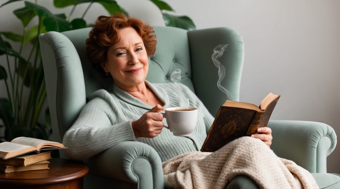 To Display parent relaxing Prioritising self-care helps parents recharge and tackle challenges more effectively.