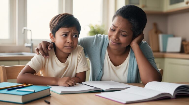 How to Help Your Child Manage School Anxiety as a Single Parent