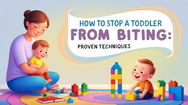 How to Stop a Toddler from Biting: Proven Techniques